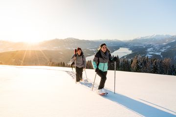 Schneeschuhwandern am Mirnock
