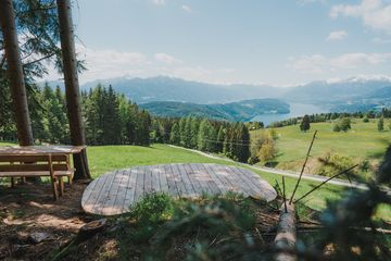 Yoga Plattform nahe Bacherhof